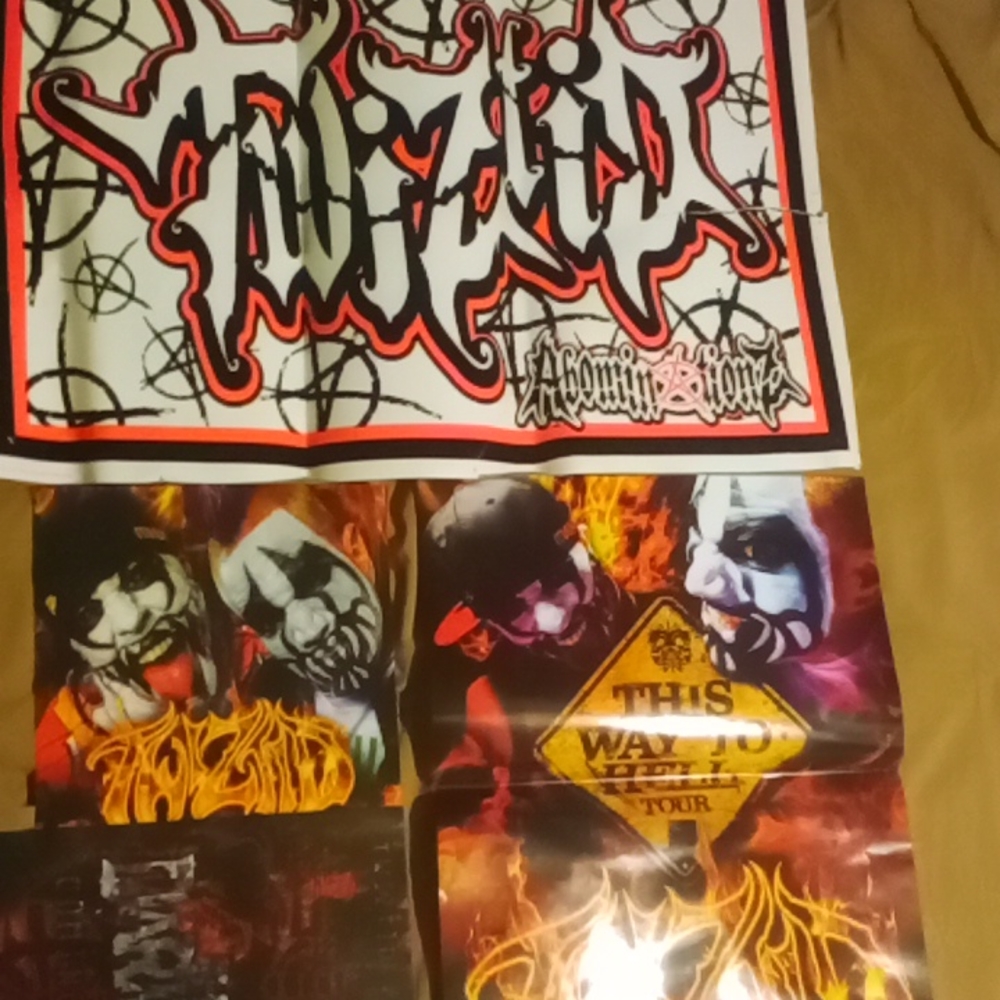 Twiztid poster bundle, juggalo, juggalette, Insane Clown Posse, ICP, Blaze